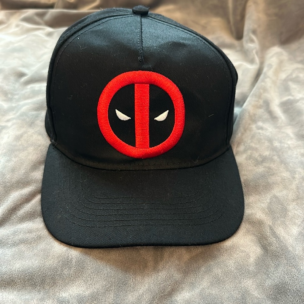 Black Deadpool Marvel  hat, never worn